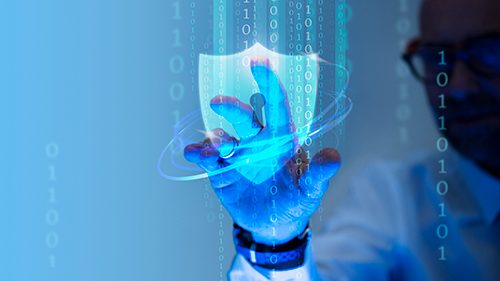 Digital security shield — cybersecurity add-on transaction advised by Murphy Business North Fulton County
