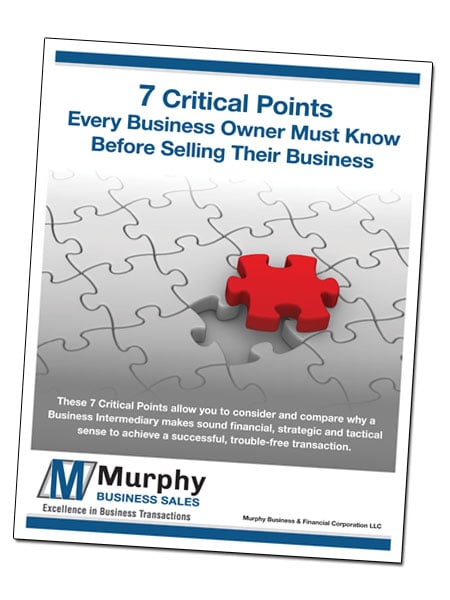 Cover of the guide 7 Critical Points Every Business Owner Must Know Before Selling Their Business